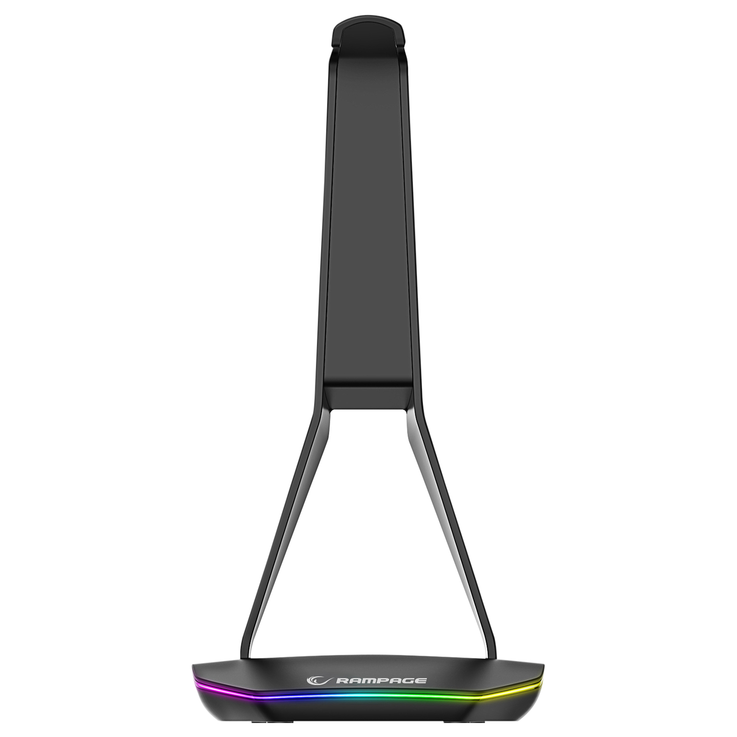  Rampage TOWER T14 Kulaklık İçin Stand RGB Işıklı 2 Usb Port Siyah